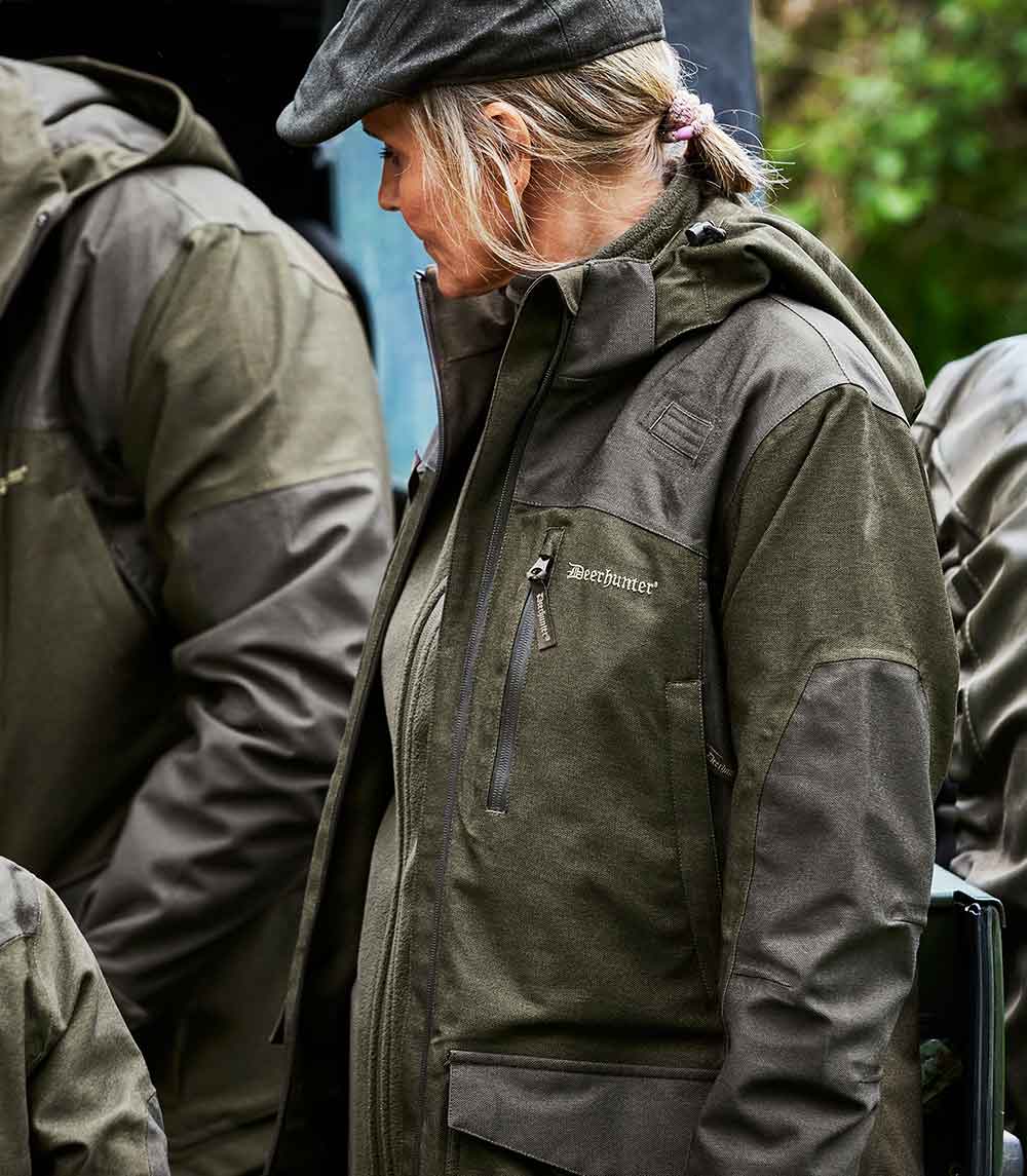 Куртка DeerHunter Lady Chasse Jacket (365 Olive Night melange) Фото 3